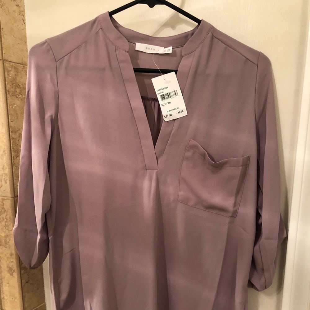 Lush 3/4 Sleeve Blouse